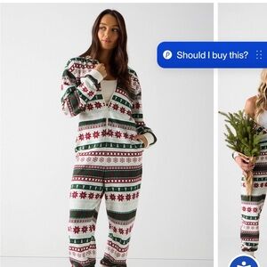 Fabletics Winter Pajama Onesie